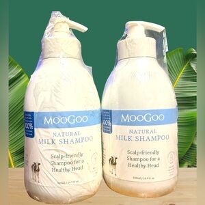 MooGoo Milk Shampoo 16.9oz. Exp.2/26~Lot of 2~New
